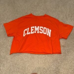 Clemson Cropped Tshirt